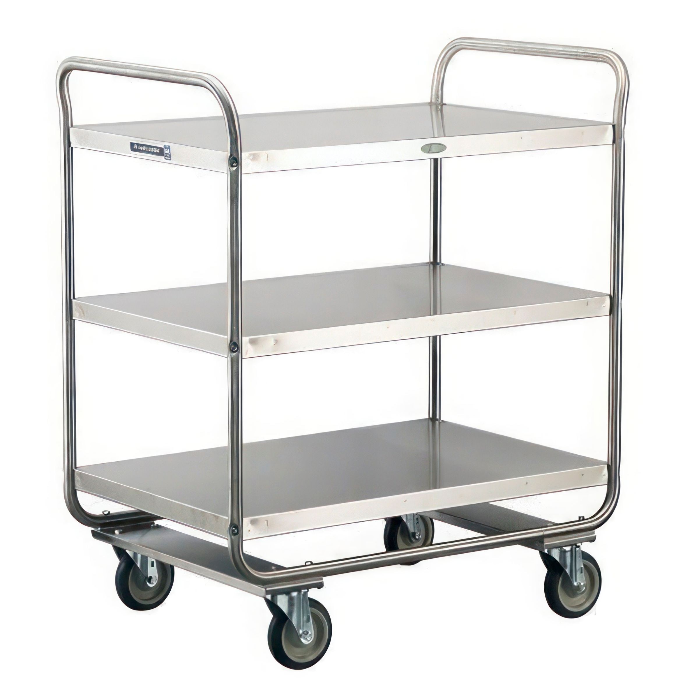新品Lakeside 2512 Utility Cart, Plastic, Shelves, 500 lb. Capacity 