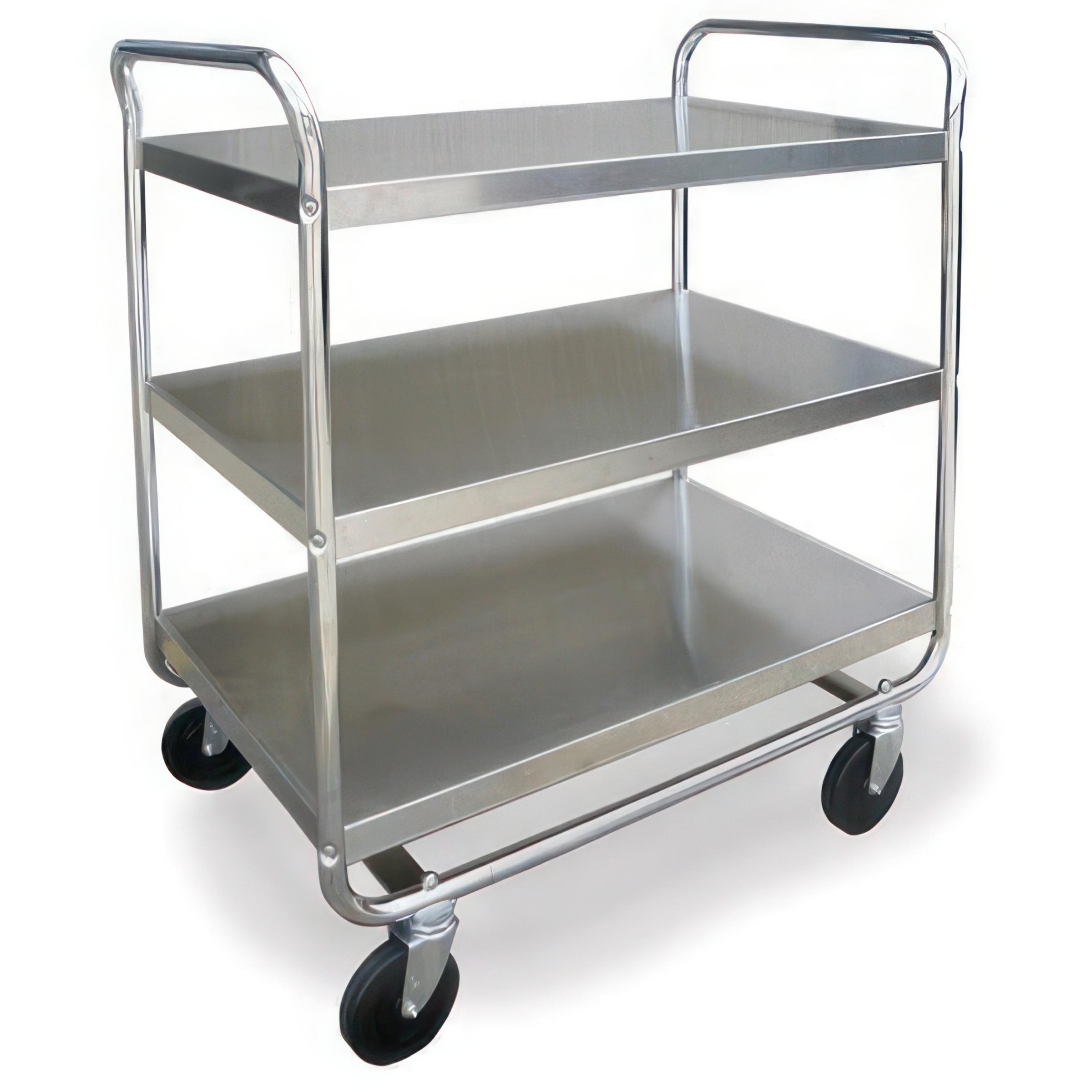 新品Lakeside 2512 Utility Cart, Plastic, Shelves, 500 lb. Capacity 