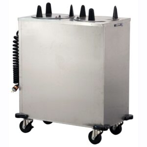 Lakeside 991 Mobile Plate Dispenser, Non-Heated, Adjust-a-Fit