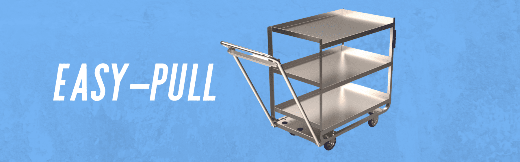 Easy-Pull utility cart