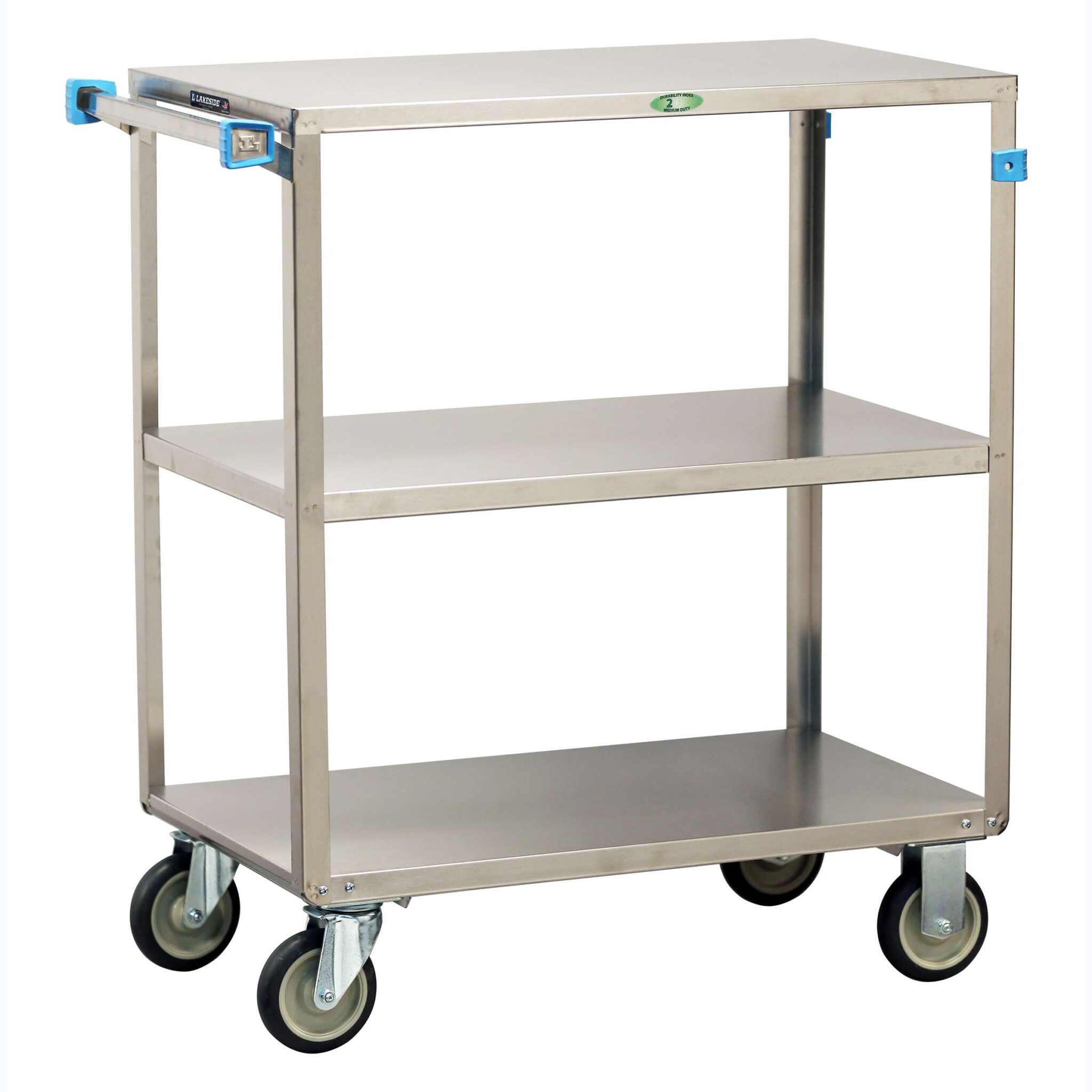 Lakeside 444ES Stainless Steel Utility Cart, Ground Shipping Eligible ...